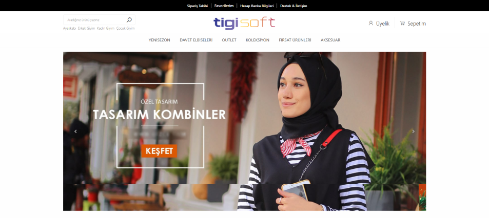 Minimalist Giyim E-Ticaret Sitesi